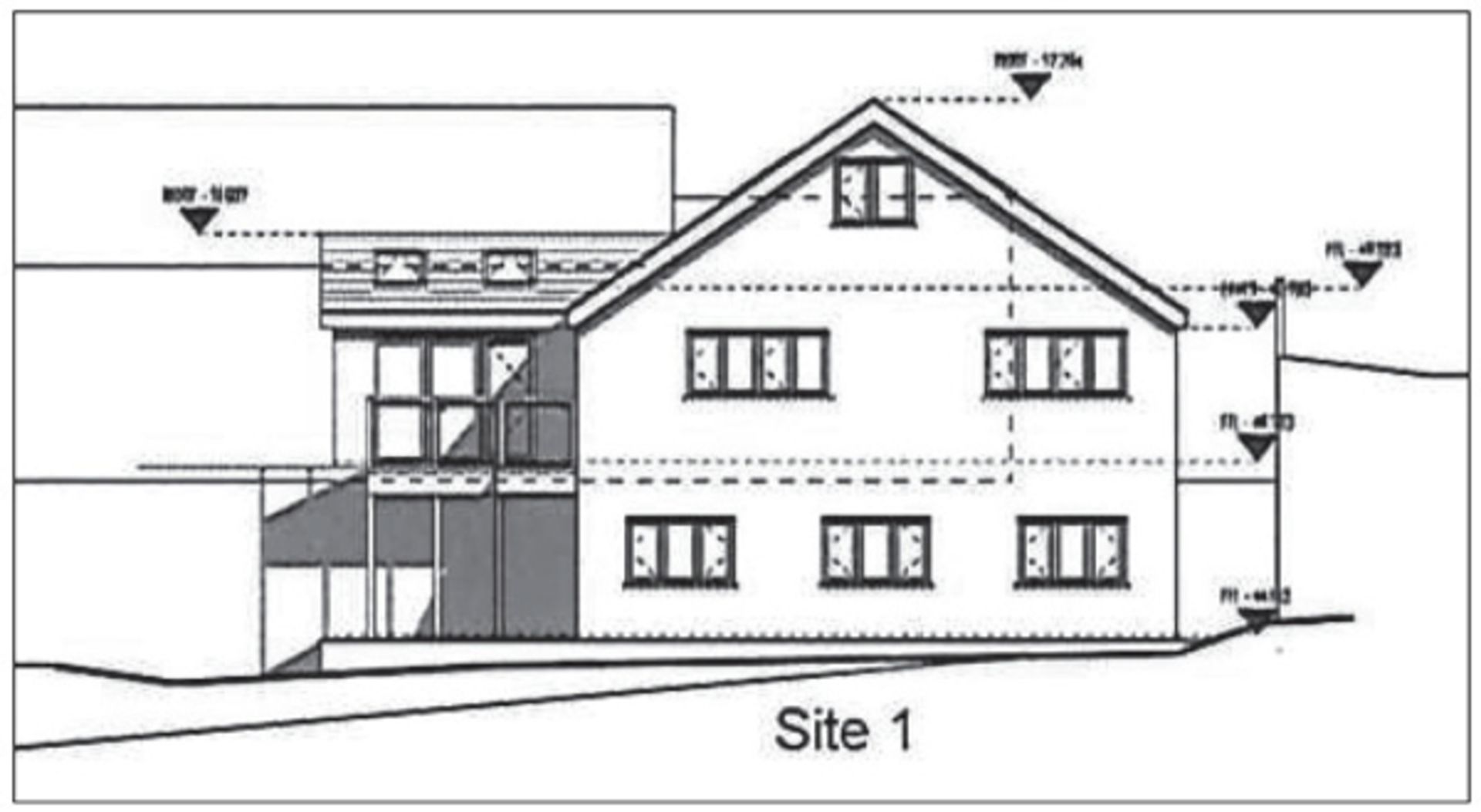 CORNWALL - ELEVATED PLOT WITH PLANNING FOR FIVE BEDROOM DETACHED HOUSE