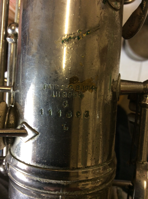 A C G Conn saxophone in fitted case - Image 2 of 2