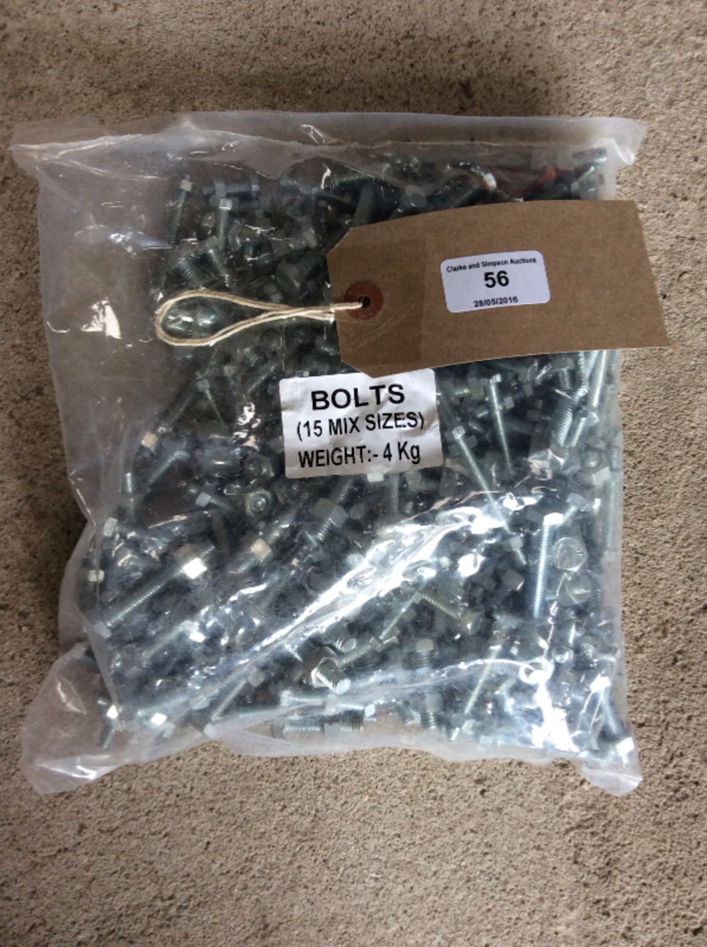 4KG mixed nuts and bolts