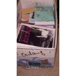 Two boxes of books