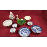 A collection of Oriental ceramics