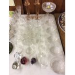 Seven Stuart wine glasses,