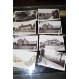 A quantity of postcards depicting Stowmarket and N