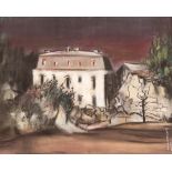 Chandos Hoskyns Abrahai, "Fishers Beach", signed and dated pastel 1966, Robert Sielle labels