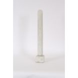 A marble Wolfgang Altmann sculpture "Reaching For The Sky", 36cm high