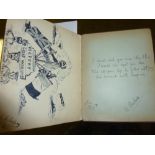 Two early 20th Century hand written sketch books c