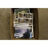 A box of postcards