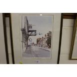 Two pencil signed limited edition prints depicting