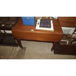 A Victorian mahogany Pembroke table