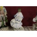 A Coalport figurine "Visiting Day" with certificat