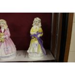 A Royal Doulton figurine "Charity" with certificat