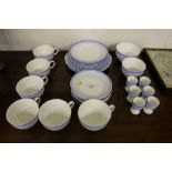 A Minton's Art Deco style breakfast set