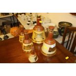 Five Bells Scotch whiskey decanters