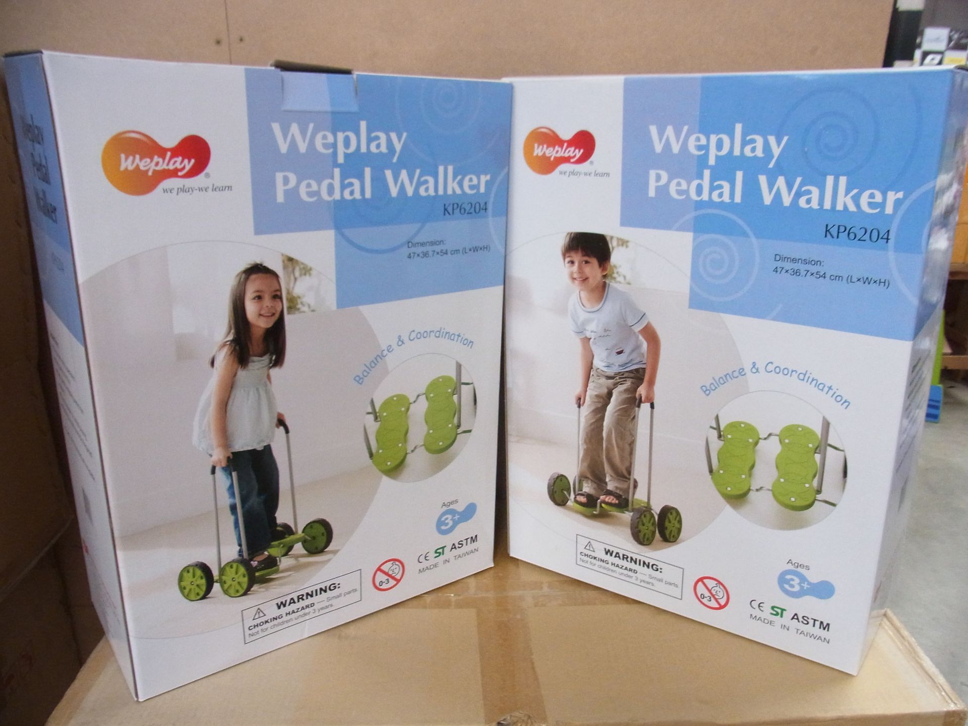 4 x Weplay - we learn pedal walker - (1 outer box) - Image 2 of 2