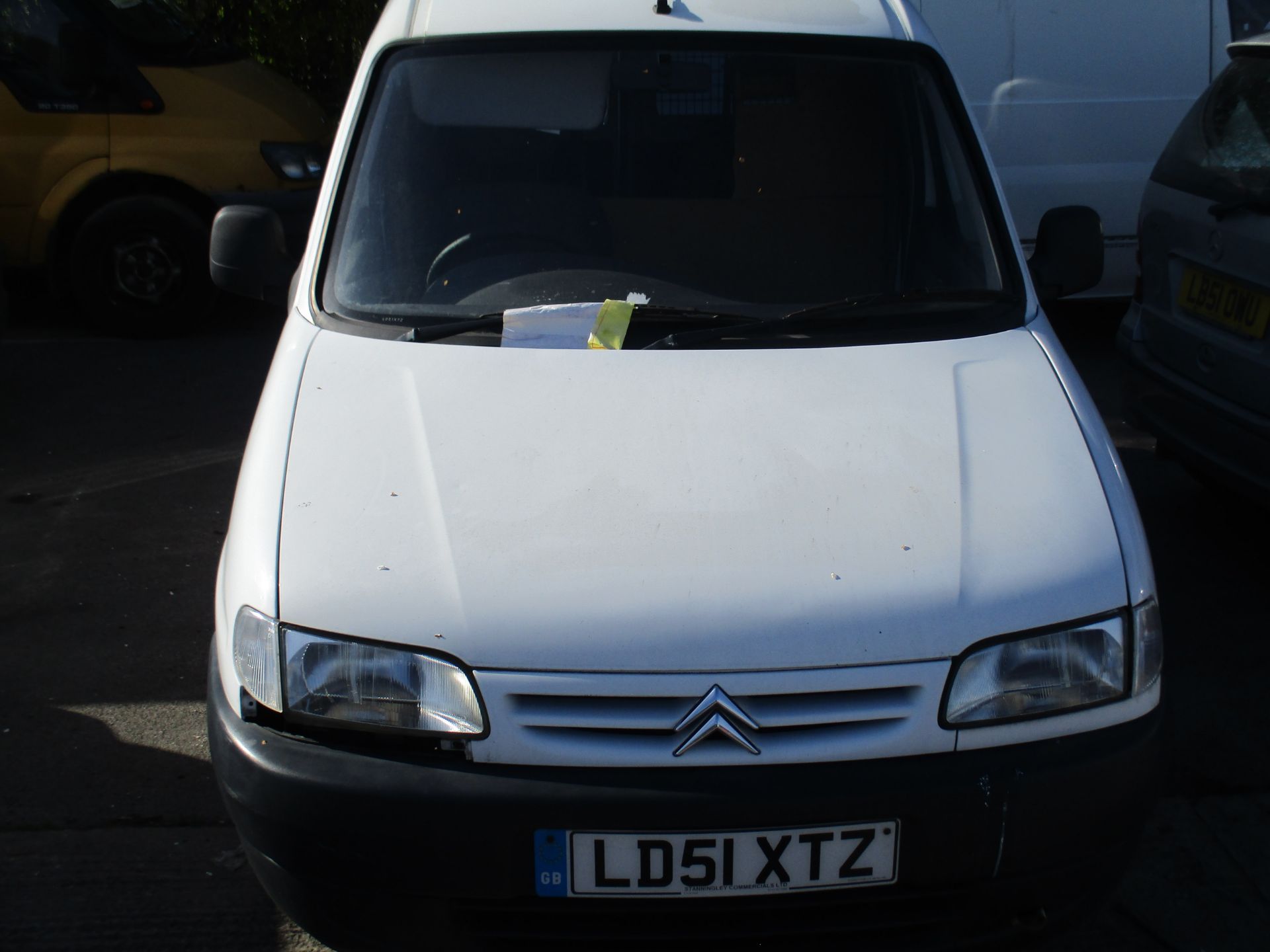 CITROEN BERLINGO 1.9D 600 PANEL VAN - diesel - white Reg No LD51 XTZ Rec Mil 136,204+as at 27.8.