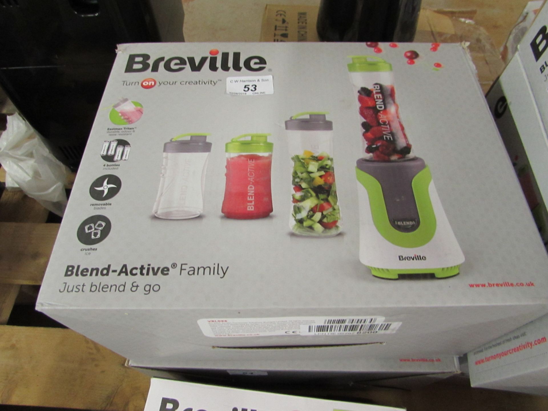 Breville blend active family blender pac