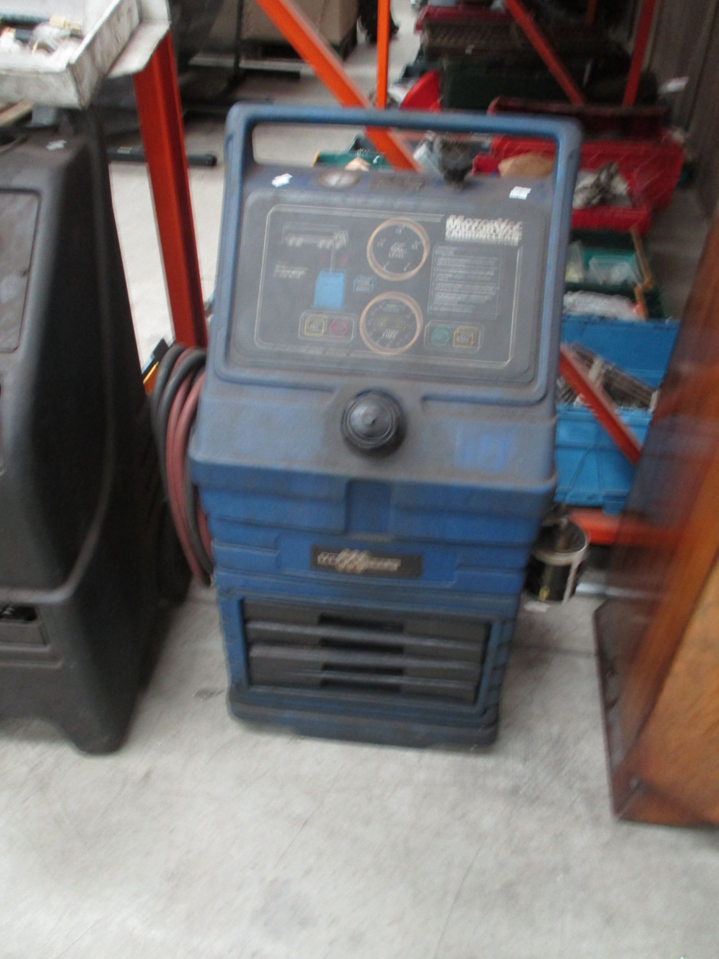 A Terraclean mobile petrol decarbonisation machine S/N 2011600780 and a ...