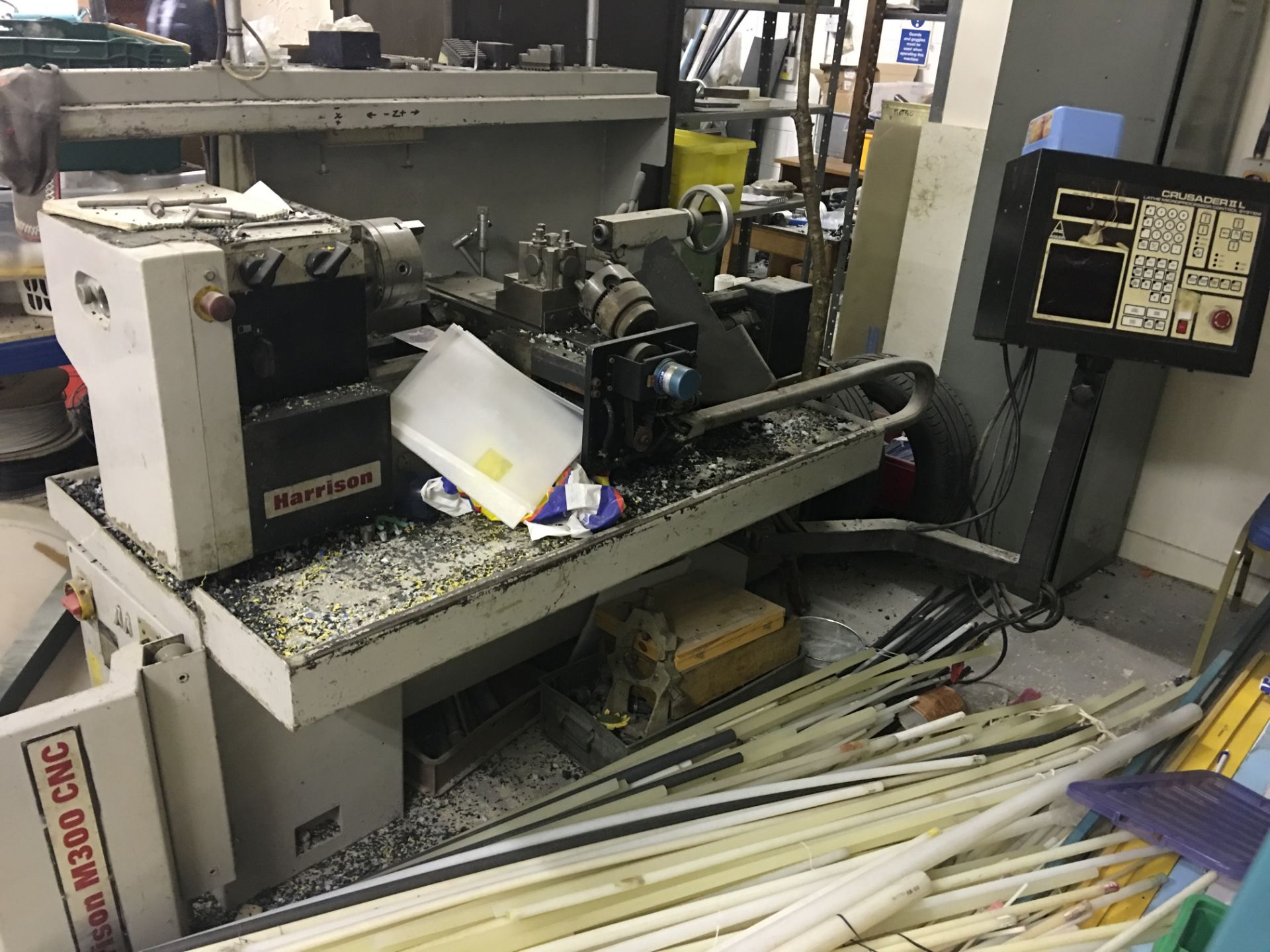 Harrison M300 CNC Lathe (As Seen).