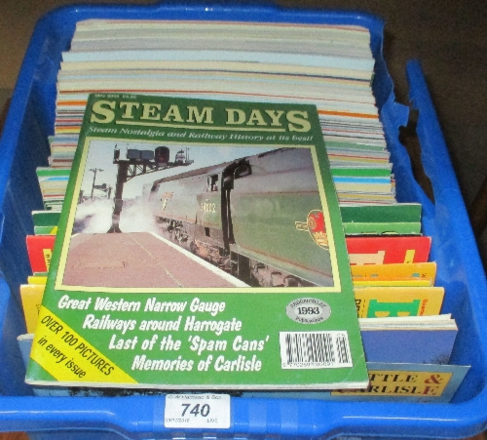 A collection of Back Track and Steam Days magazines (a lot)