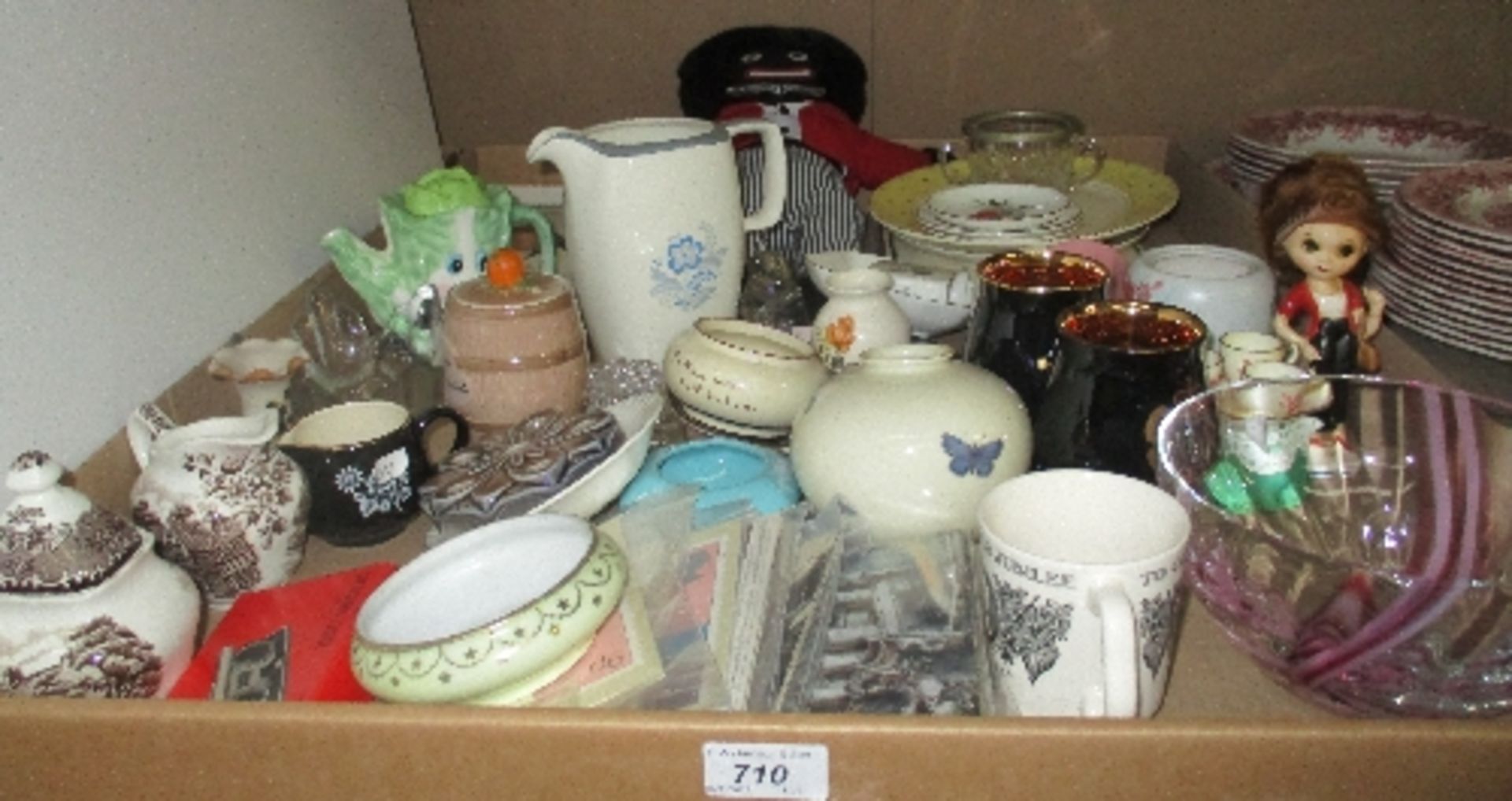 Decorative and commemorative ceramics etc (a lot)