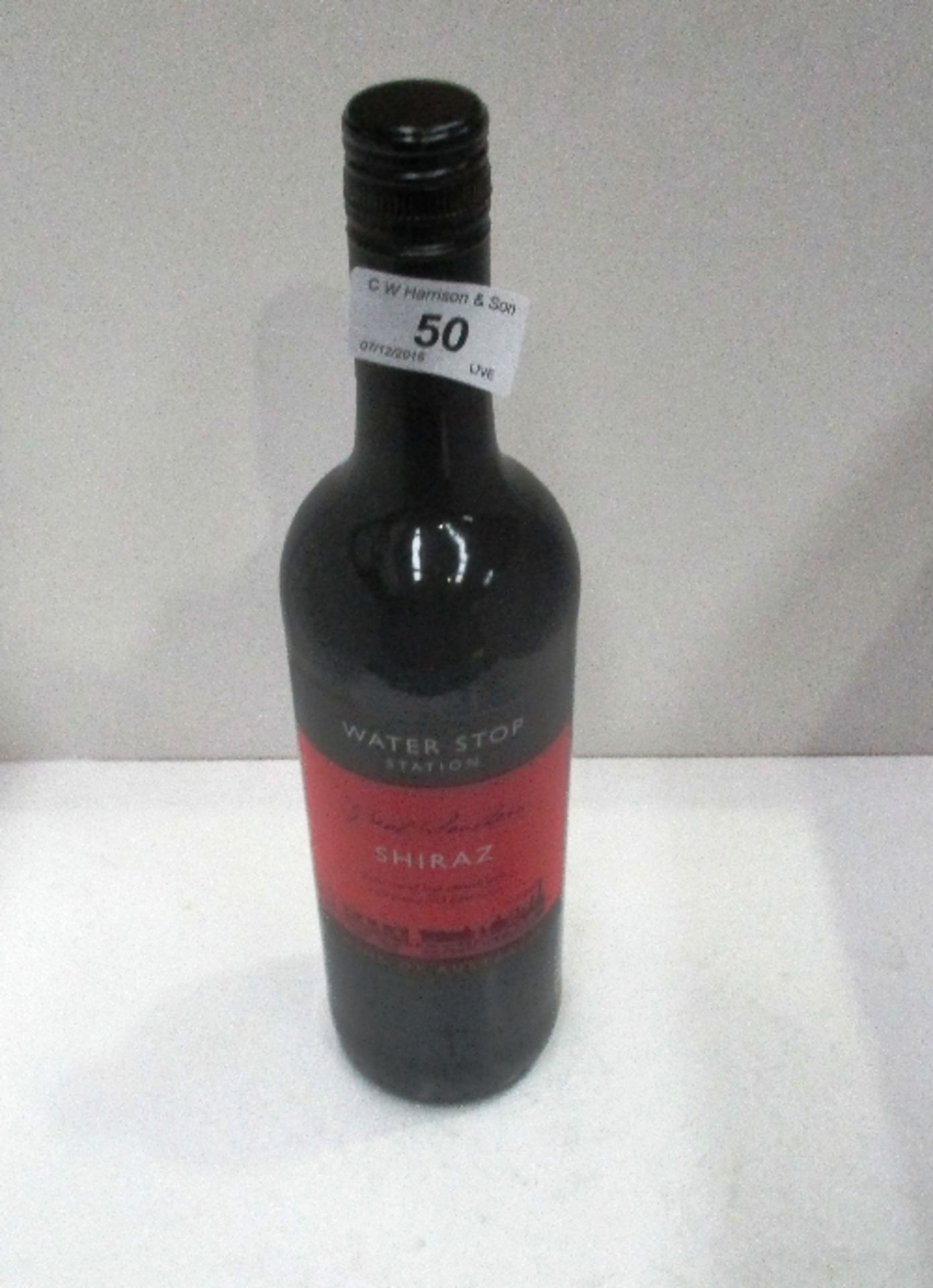19 x 75cl bottles of Waterstop Station Shiraz