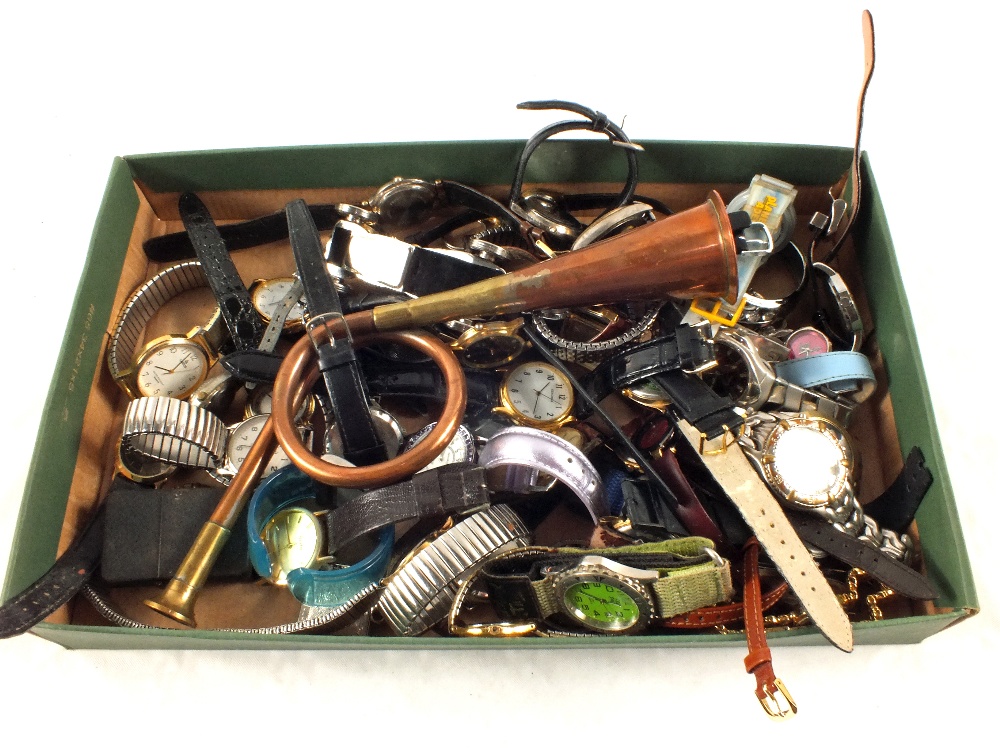 A selection of wristwatches including Sekonda, Accurist, Saxon,