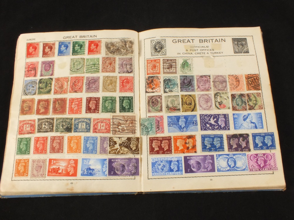 A Victory album of 19th and 20th Century world stamps