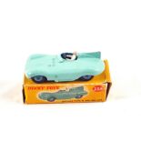 A boxed Dinky Toys 238 Jaguar Type D racing car