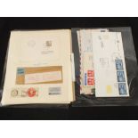 Various United Nations stamps and covers