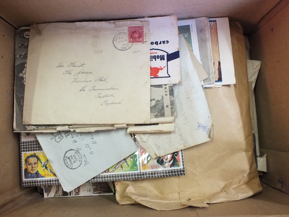 Various stamps etc,