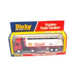 A boxed Dinky 950 Foden fuel tanker,