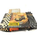 A Scalextric set