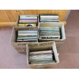 Various LP's, American folk and country music, Slim Whitman, Don Williams, Charlie Price,