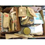 A large quantity of stamps loose in old envelopes