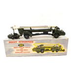 A boxed Dinky 666 missile erector vehicle and Corporal missile launcher,