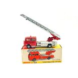 A boxed Dinky 956 fire engine with Berliet cab and extending ladder,