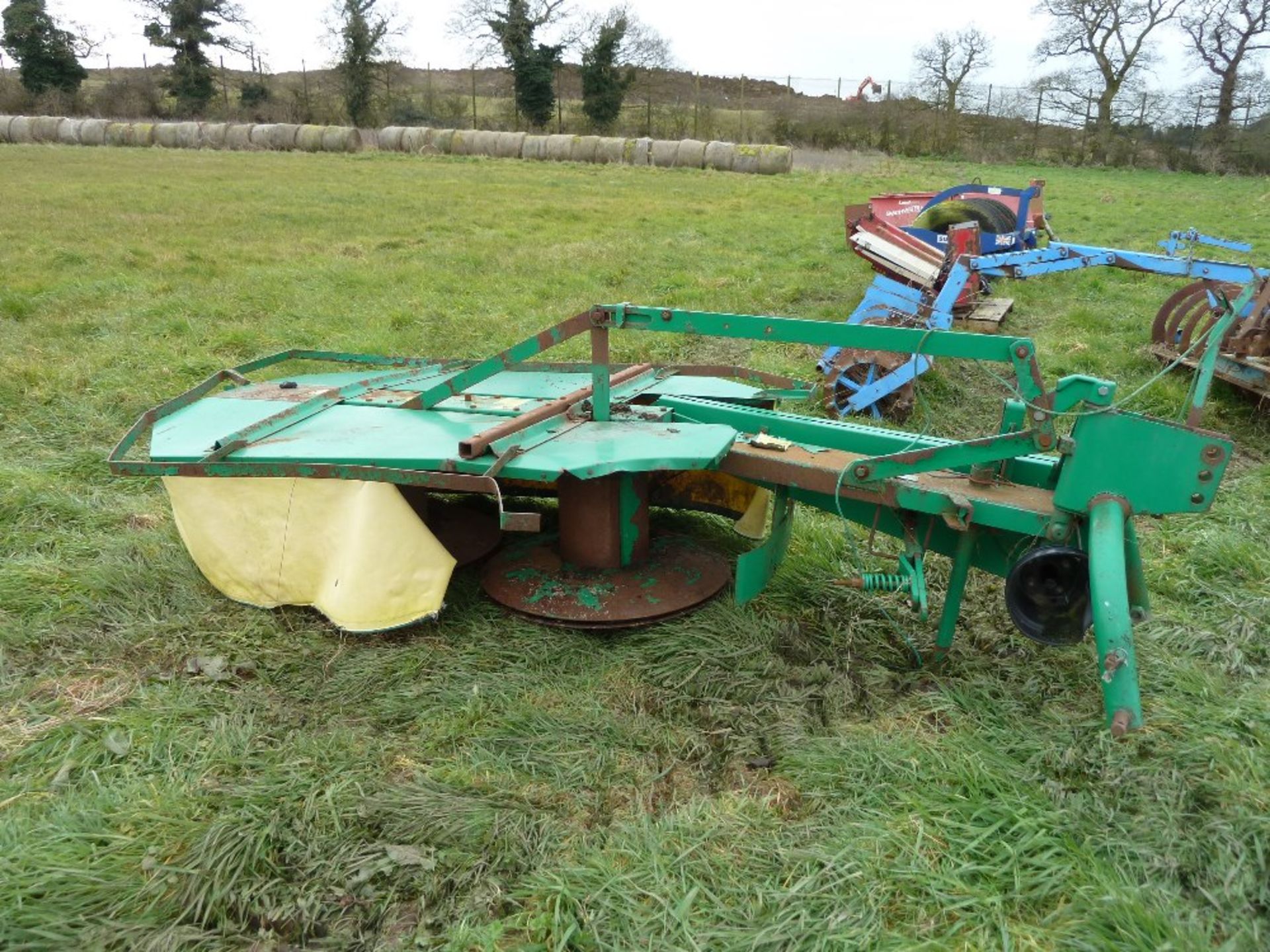 Samasz drum mower, 02/2001, serial 10472. Stored near Beccles. - Image 3 of 6