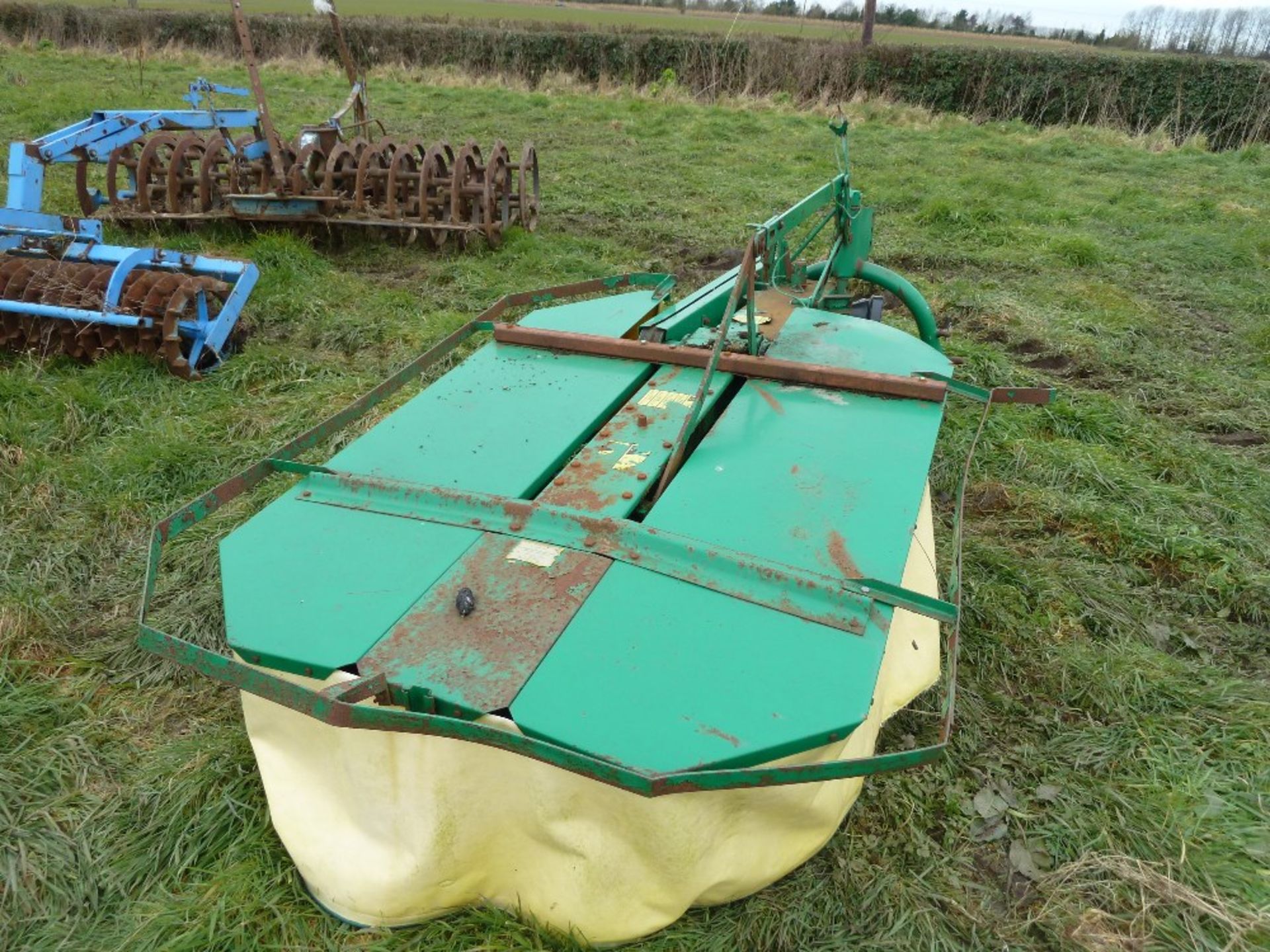 Samasz drum mower, 02/2001, serial 10472. Stored near Beccles. - Image 5 of 6