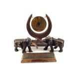 A Burmese Teak gong,