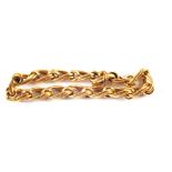 A curb link style bracelet,