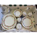 A Colclough dinner and tea set