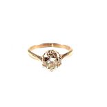 A solitaire Diamond ring, approx 2cts,