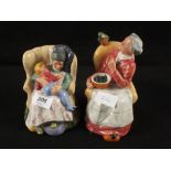 Two Royal Doulton figurines,