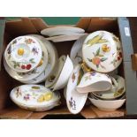 Various Royal Worcester Evesham china