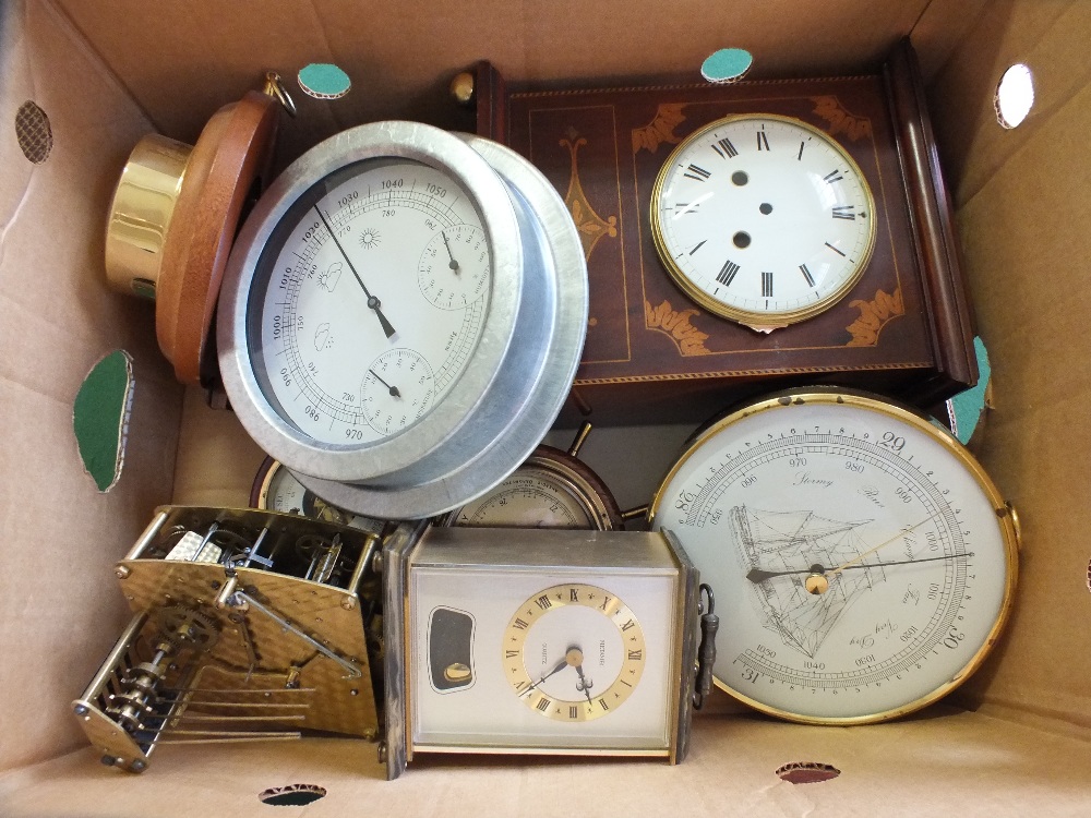 Various clocks,