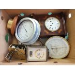 Various clocks,