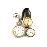 A lady's Silver pocket watch and other watches