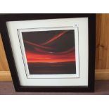 A framed limited edition, Giclée print titled 'Infinity' by Debra Stroud, P/P edition 19/20,