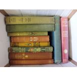 Various illustrated volumes, Byam Shaw, Percy Billinghurst, Tom Browne, Harry Rountree,