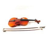 A Chinese violin and two bows